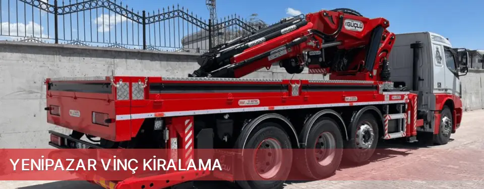 Yenipazar İlçemi Vinç Kiralama